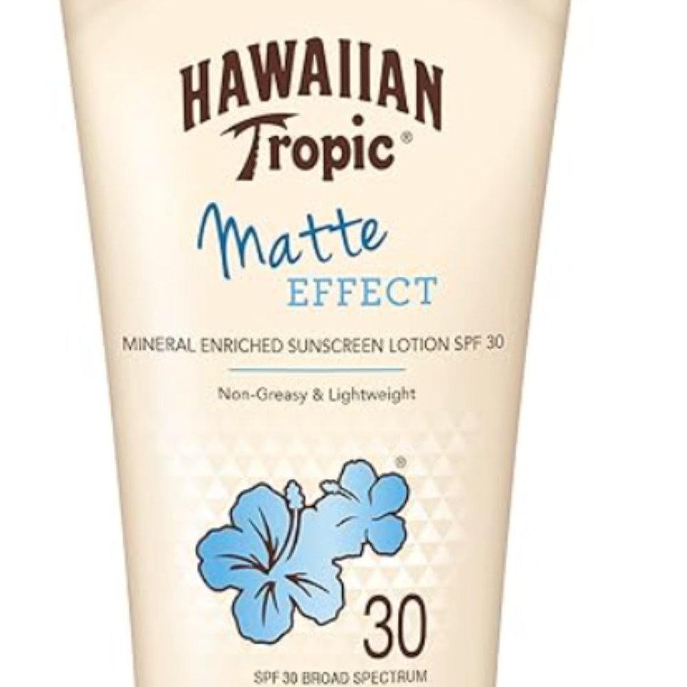 Hawaiian Tropic Matte Effect Sunscreen Lotion, SPF 30, 6 ounce